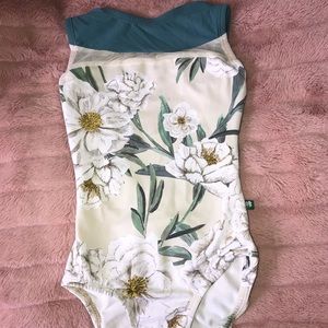 Luckyleo Camellia “Eclipse” Leotard